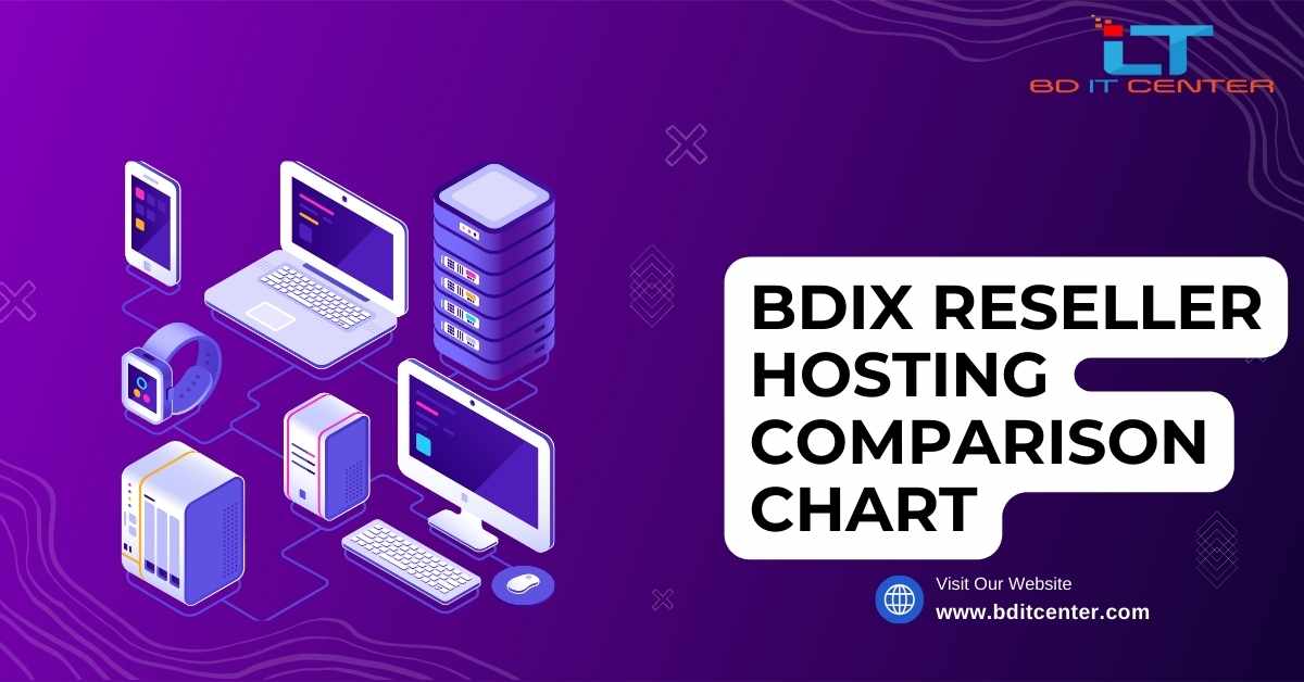 BDIX Reseller Hosting Comparison Chart 2025 | Best BDIX Hosting in Bangladesh - BD IT CENTER