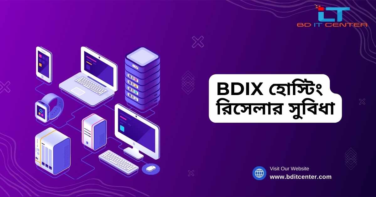 BDIX হোস্টিং রিসেলার সুবিধা: বাংলাদেশে সেরা হোস্টিং রিসেলার প্রোগ্রাম | BD IT CENTER