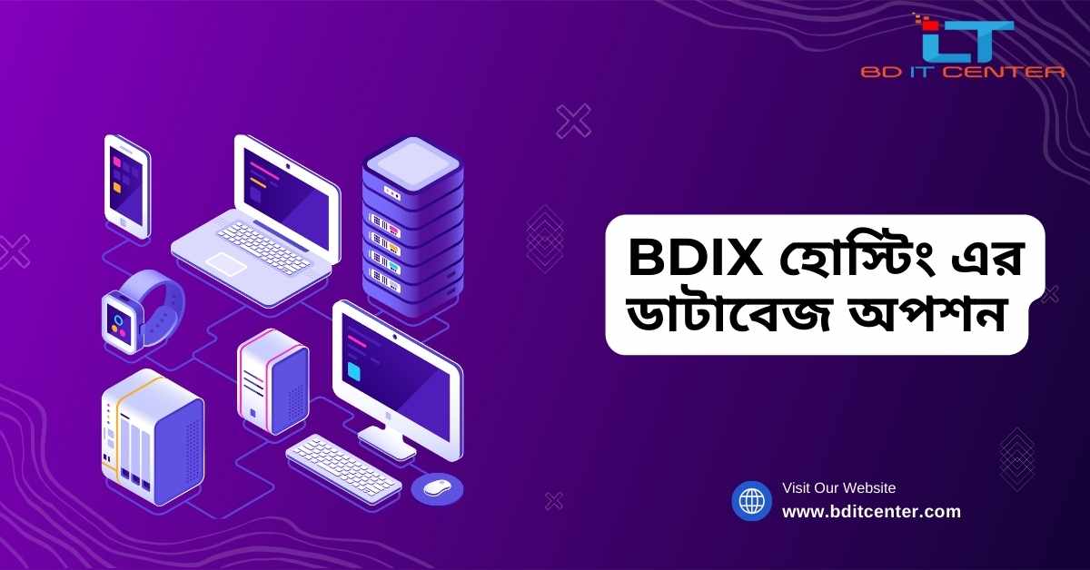BDIX হোস্টিং এর ডাটাবেজ অপশন: বাংলাদেশের সেরা BD IT CENTER এর পরিষেবা