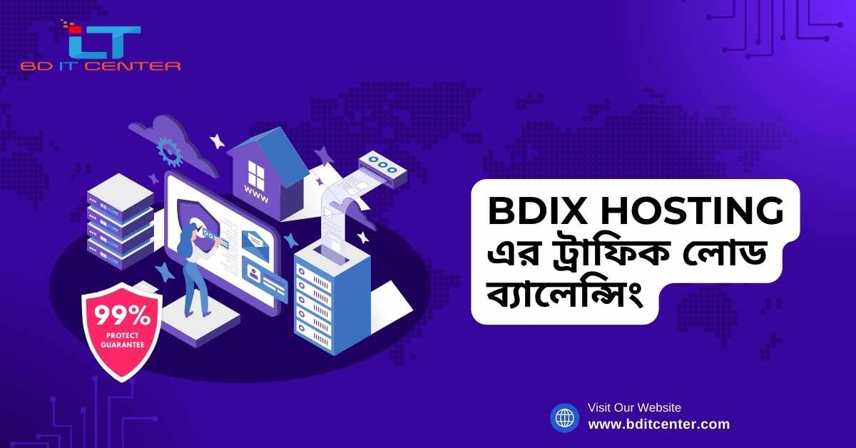 BDIX Hosting এর ট্রাফিক লোড ব্যালেন্সিং: দ্রুত, নিরাপদ ও নির্ভরযোগ্য হোস্টিং সলিউশন | BD IT CENTER