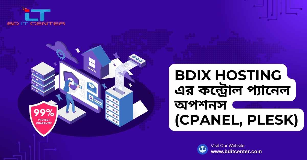 BDIX Hosting এর কন্ট্রোল প্যানেল অপশনস (cPanel, Plesk) – BD IT CENTER