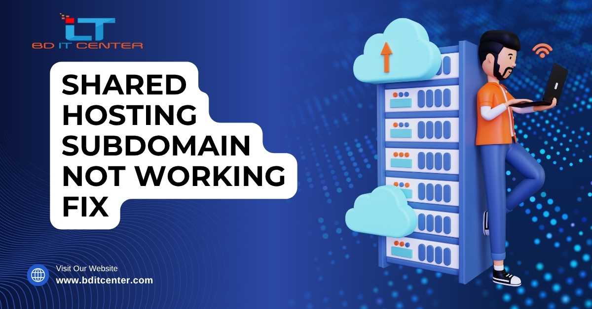 Shared Hosting Subdomain Not Working Fix BD