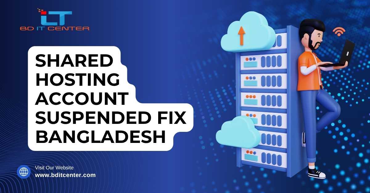 Shared Hosting Account Suspended Fix Bangladesh