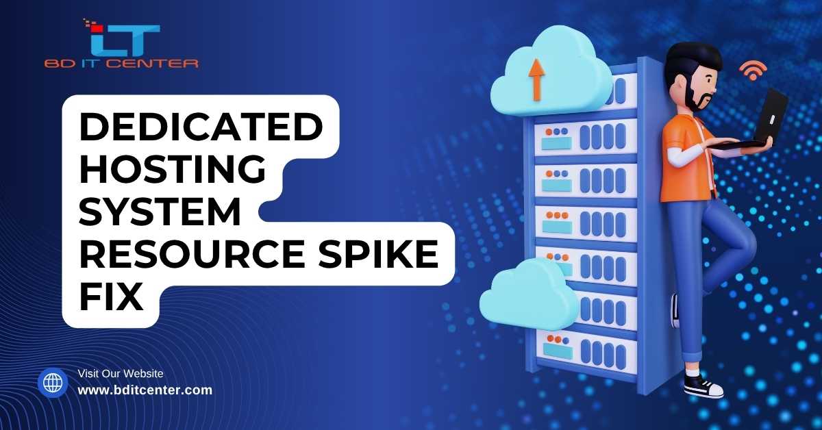 Dedicated Hosting Resource Spike Fix | BD IT CENTER