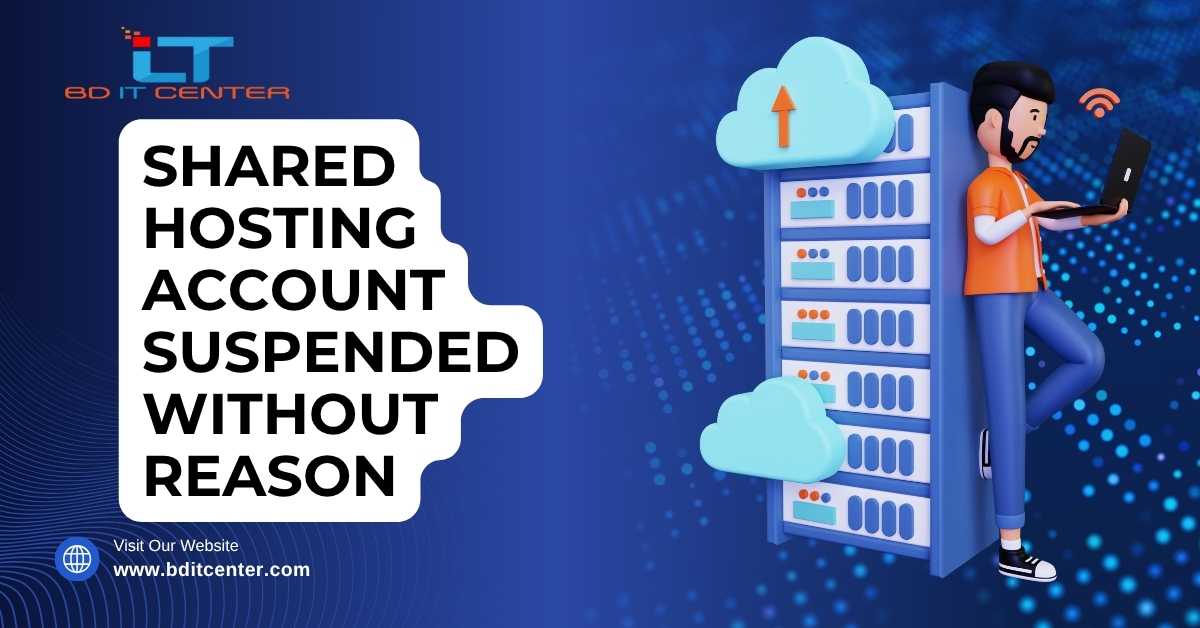 Shared Hosting Account Suspended Fix | BD IT CENTER