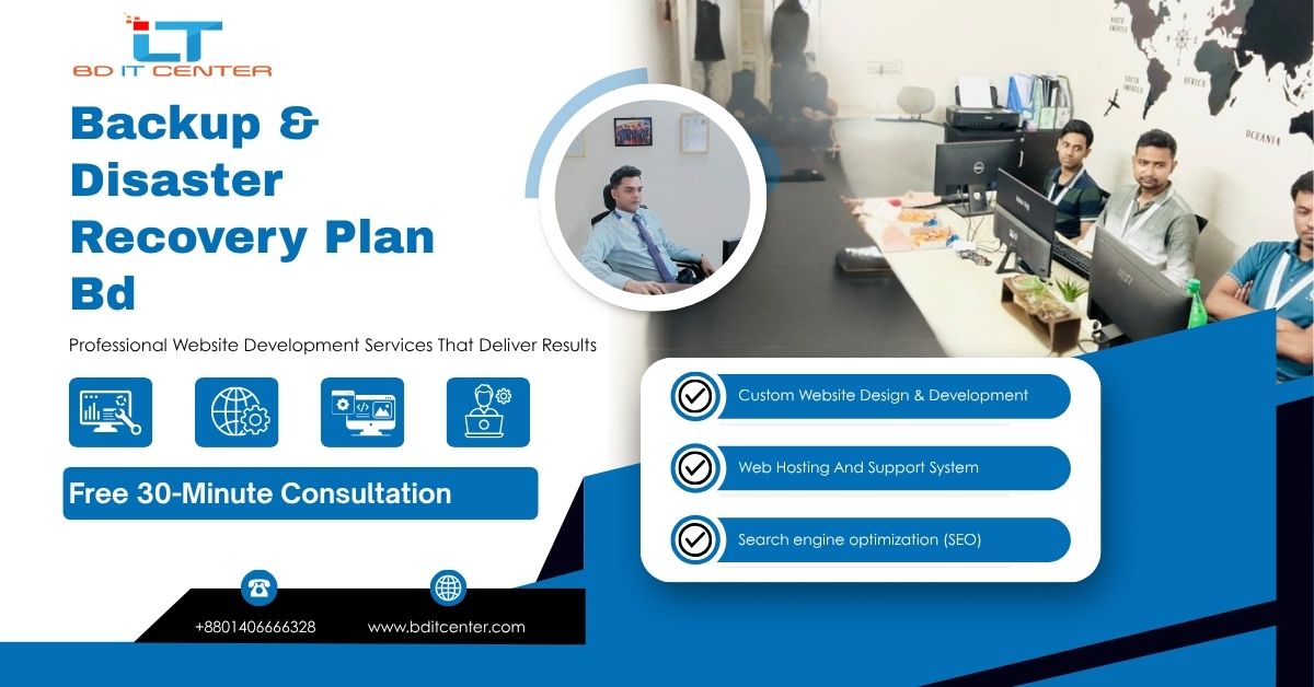 Backup & Disaster Recovery Plan BD | Secure Data Future