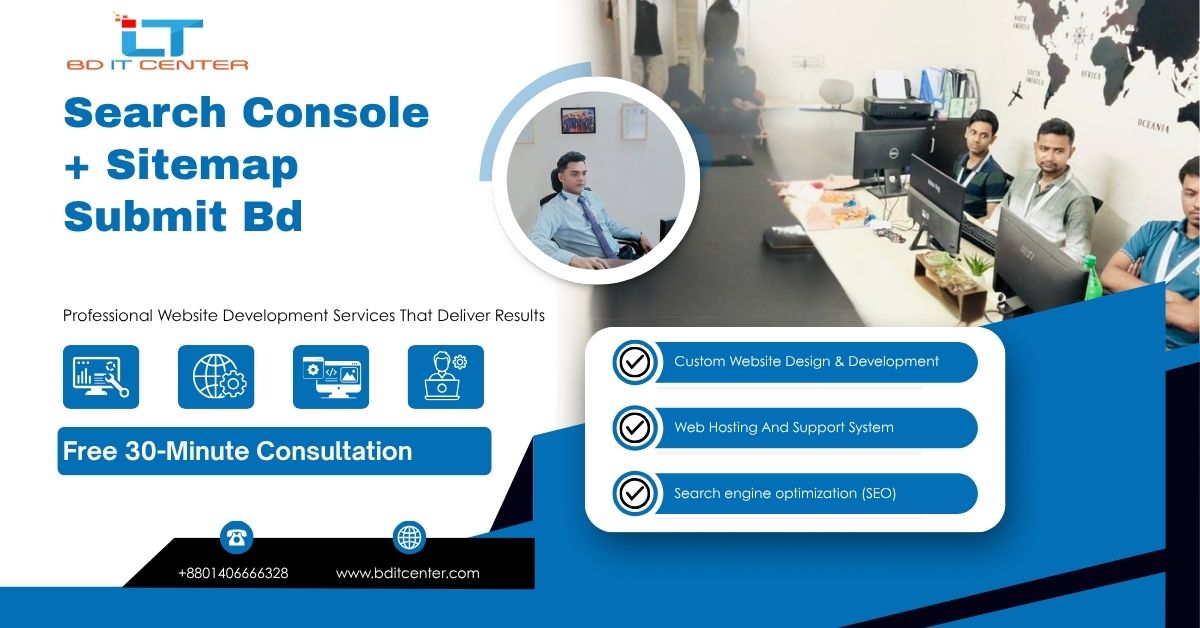 Search Console & Sitemap Submit BD – Boost SEO Fast