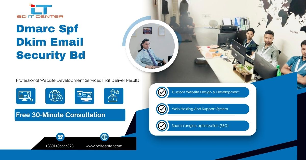 DMARC SPF DKIM Email Security BD | BD IT CENTER