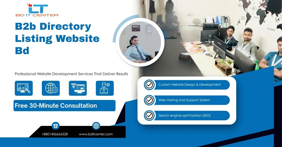 B2B Directory Listing Website BD – Boost Business Online